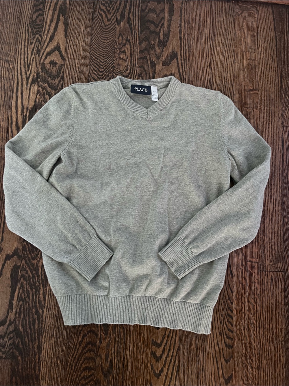 Boy’s grey The Children’s Place v-neck sweater